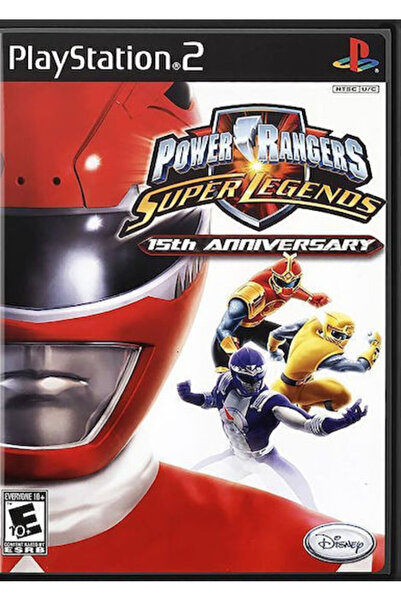 Disney Power Rangers Super Legends PS2 Παιχνίδι PS2 (Μεταχειρισμένο)