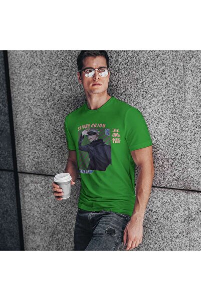 iLovePrints Satoru Gojo Character Poster Tshirt