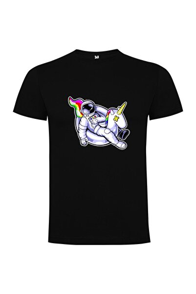 iLovePrints Space Cowboy Unicorn Tshirt
