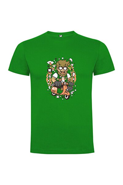 iLovePrints Moto Maverick Vector Art Tshirt