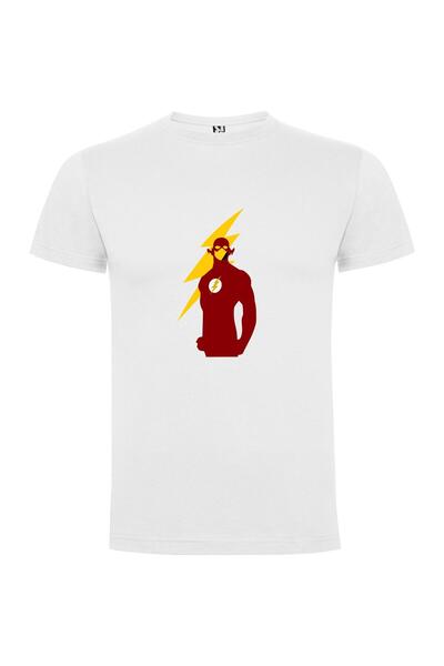 iLovePrints Red Flash Lightning Tshirt