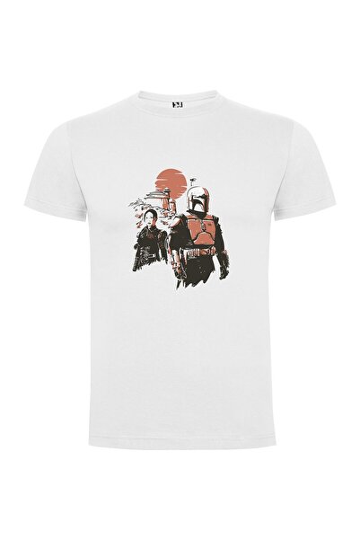 iLovePrints Fanciful Mandalorian Mashup Tshirt