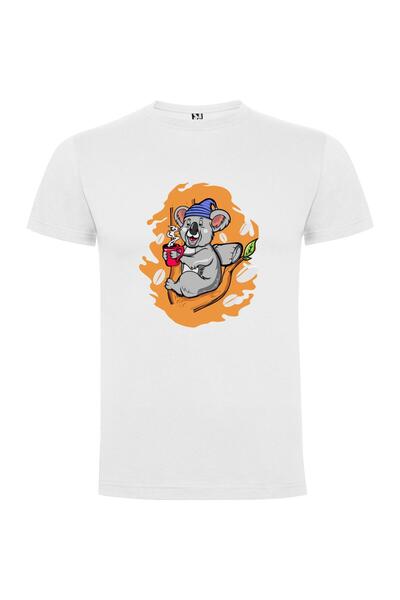 iLovePrints Koala Brews Melodious Coffee Tshirt