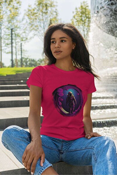 iLovePrints Abstract Astronaut Art Tshirt