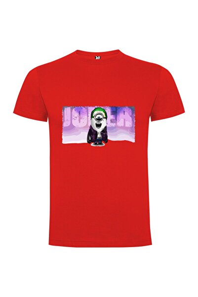 iLovePrints Green-Haired Minion Joker Tshirt