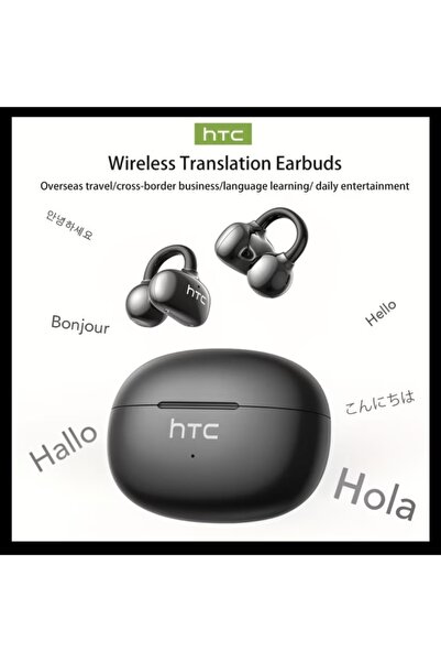 HTC Bluetooth kulaklık Dil çevirici NE 55 – Otomatik akıllı çeviri asistanı, ...