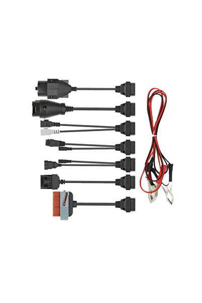 Beseder Set 8 Cabluri Adaptoare OBD2 pentru BMW, Mercedes, Audi, Opel, Fiat, ...