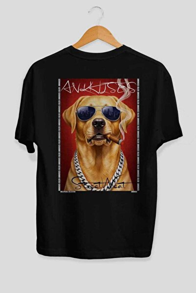 Ankhises Μπλουζάκι  "For the Love of Dogs " με στάμπα 51 σκυλιών στην πλάτη, ...