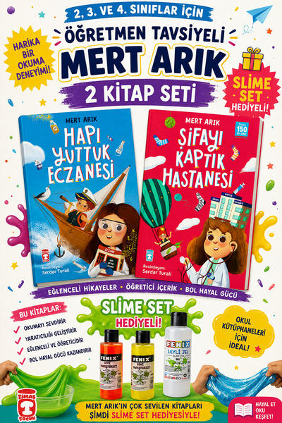 Timaş Çocuk Mert Arık 2,3. ve 4.Sınıflar İçin Hapı Yuttuk Eczanesi-Şifayı Kap...