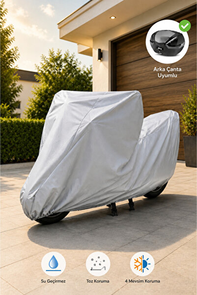 cashen Mondial Turismo 125 Compatible Motorcycle Tarpaulin Waterproof Full Pr...