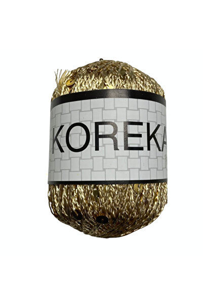 koreka Milan Pırıltı Pullu Floş El Örgü İpi 50 gr