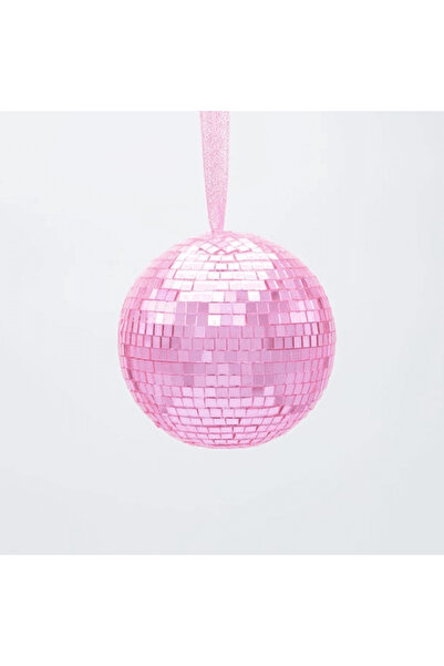 Generic Mπάλα Disco Ροζ, 10 cm
