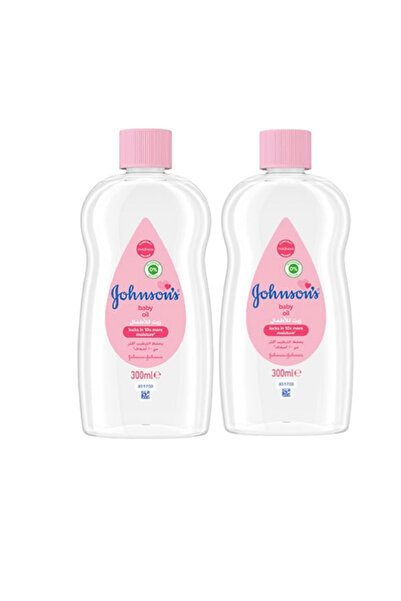 Johnson Johnson's Baby Extra Moisturizing Oil, 2*300ml - Gentle on Skin