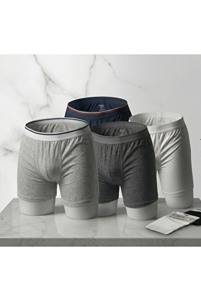 Duse 6'lı Erkek Karışık Likralı Boxer