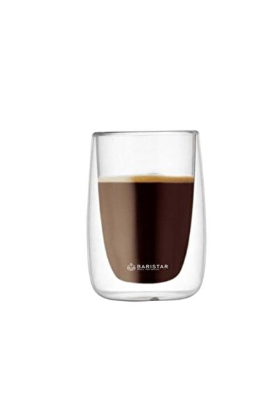 BARISTAR كوب زجاج دبل بسعة 250 مل من باريستار