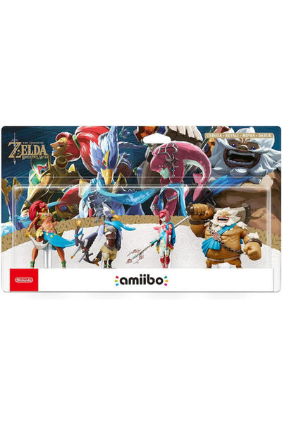 Nintendo Amiibo The Legend of Zelda Breath of the Wild Urbosa/Revali/Mipha/Da...
