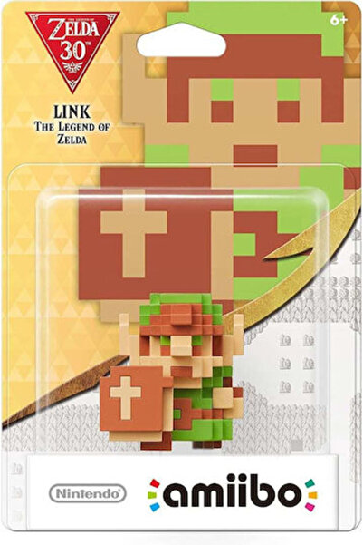 Nintendo Amiibo The Legend of Zelda Link Φιγούρα χαρακτήρα σε στυλ 8-bit για ...