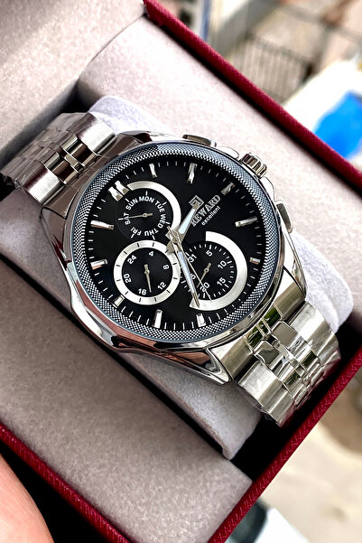 Reward Original 2 Year Warranty Men's Wristwatch Steel Band 3 Atm Water Resis...