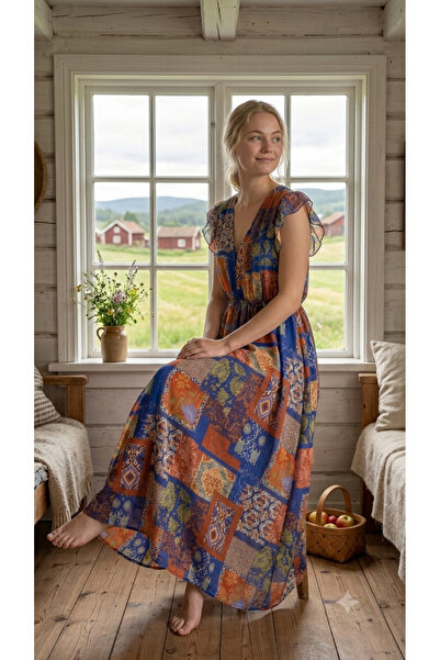 Sublime Butik Rochie retro vintage fără mâneci, căptușită, subțire și de vară...