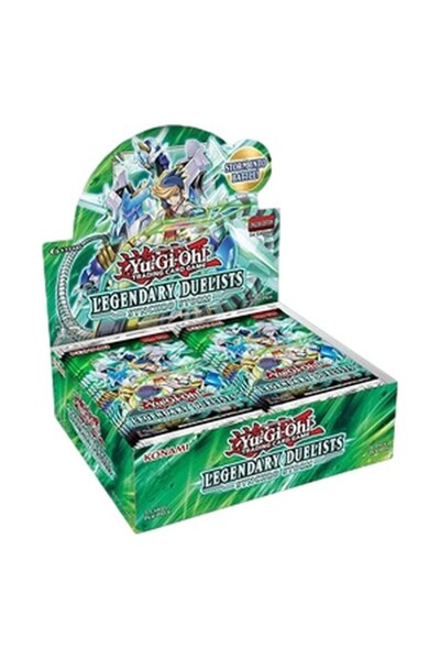 KONAMI Yu-Gi-Oh! Luptători Legendarii: Cutie Booster Furtună Sincronizată