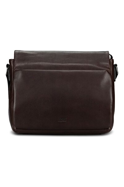 JOST London Messenger Leder 34 cm Laptopfach