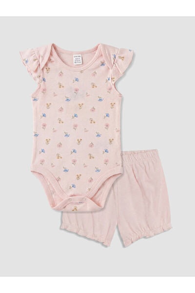 LC Waikiki Timeless Clothing & Timeless Choices Floral Printed Baby Girl Set