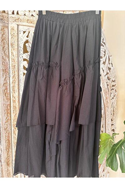 MODA S&S BZLİNE Voile Flounce Skirt