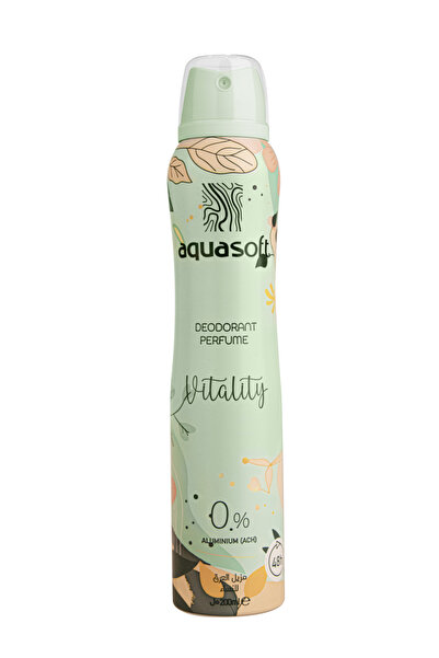 Aquasoft Vitality Deodorant for Women 200ml
