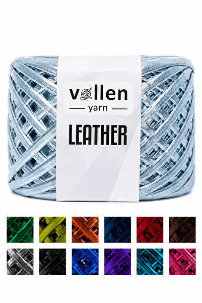 vollen yarn Δερμάτινο νήμα υψηλής ποιότητας, μεταλλικό νήμα για τσάντες, γυαλ...