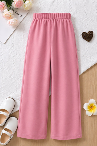 FESSHERA KİDS Devojčice, široke pantalone do članaka