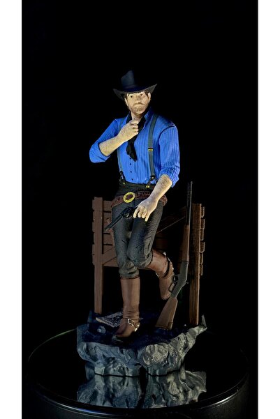 AREZ 3D FİGÜR Red Dead Redemption 2 Arthur Morgan Dekoratif Koleksiyon Figürü...