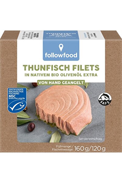 Followfish File de ton dungat in ulei de masline extravirgin bio