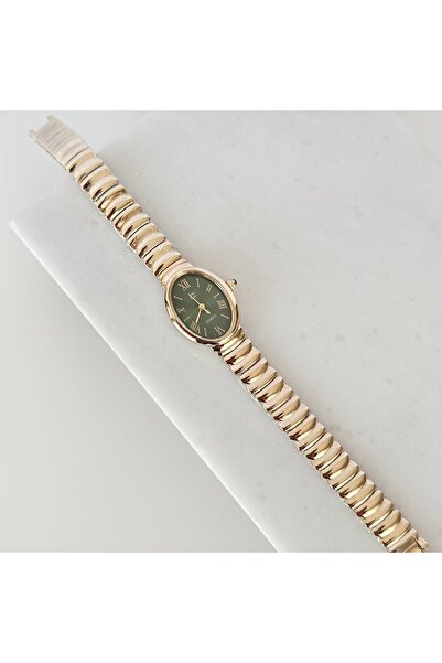 Vesce Atelier Rielli Gold Saat Yeşil