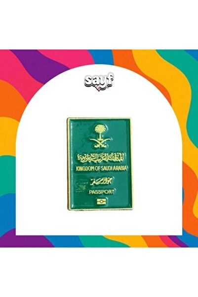 Alsadfine innovations Saudi Passport Metal Sticker
