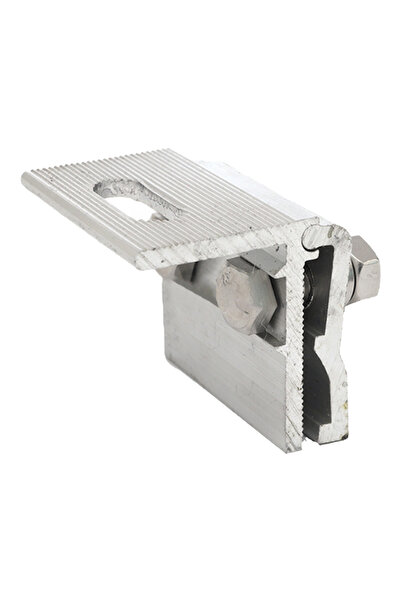Choice A PV Solar Module Racking Metal Standing Clamp Roof Clamp Aluminum All...