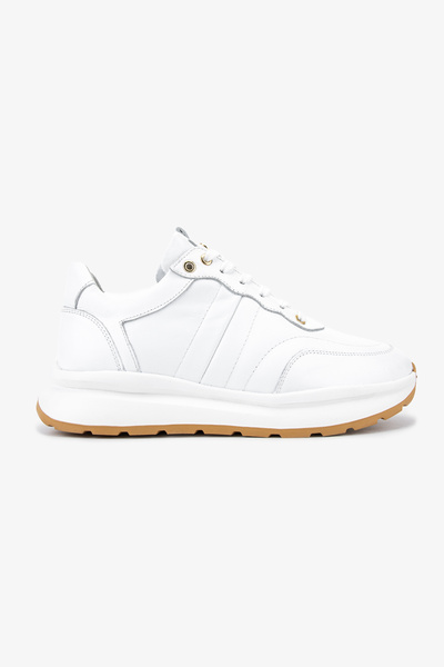 Valmenti Erkek Hakiki Deri Beyaz Sneakers & Spor Ayakkabı
