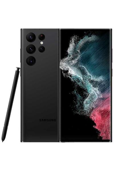 Samsung Galaxy S22 Ultra, Negru Phantom, 128GB, Produs Utilizat, Stare Foarte...