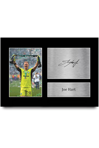 HWC Trading A4 Joe Hart Celtic Gifts Printed Signed Autograph Picture for Foo...