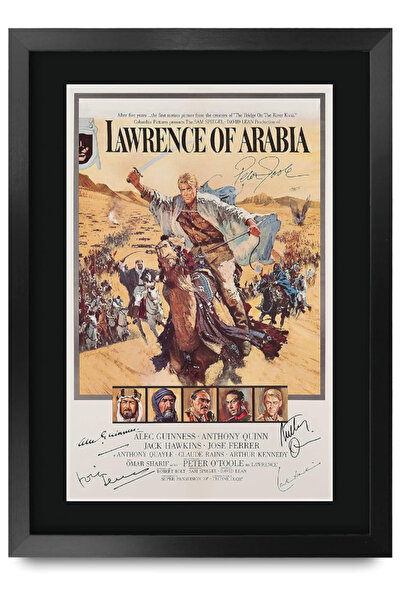 HWC Trading FR A3 Lawrence of Arabia Peter O'Toole, Alec Guinness Gifts Print...