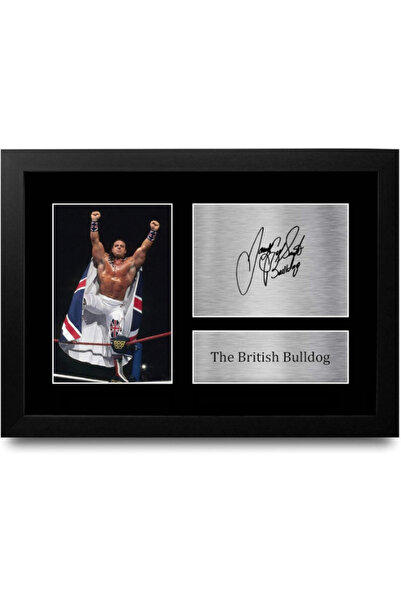 HWC Trading FR A4 The British Bulldog Gifts Printed Signed Autograph Picture ...