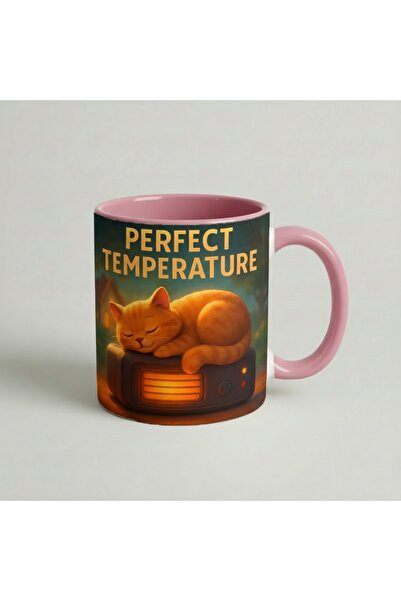 Petgifts Cana Cadou Personalizat Amuzanta Cu Mesaj Perfect Temperature - Cera...