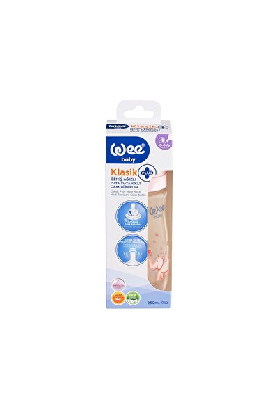 Wee Baby Biberon, 280 ml, gura larga, termorezistent, cod 141