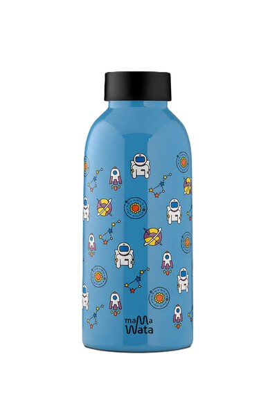 Mamawata Space Paslanmaz Çelik Termos Matara 470 ml Sızdırmaz Yalıtımlı Suluk