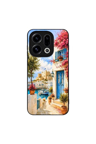 Sonique Θήκη SoniqueGreek Island Muse Series για Oppo Find X9 5G Ροδίτικο Λιμάνι