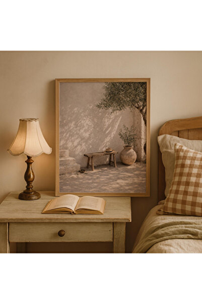 Tuba Decor Еднокомпонентна картина с дървена рамка