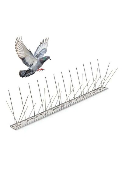 Duravel Bird Spikes Deterrent for Pigeons, Stainless Steel Repellent Strip, O...