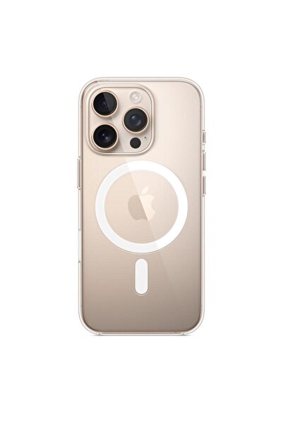 Apple Husă de protecție transparentă compatibilă MagSafe pentru iPhone 16 Pro