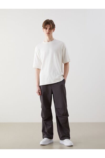 LC Waikiki Xside Anthracite Comfortable Fit Poplin Men's Trousers