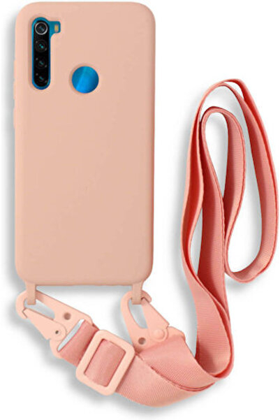 Other Bodycell Πίσω Θήκη Σιλικόνης με Λουράκι Ροζ (Redmi Note 8) Κωδικός: BL-...