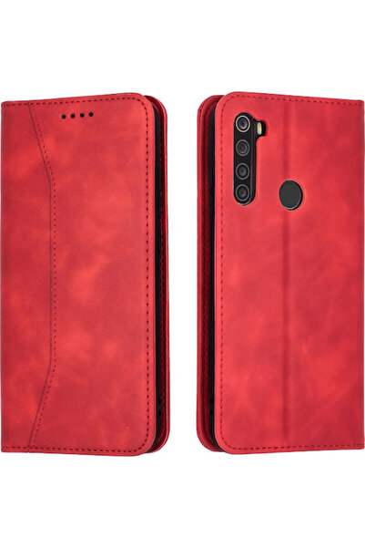 Other Bodycell Θήκη Βιβλίο από Συνθετικό Δέρμα PU, Κόκκινο (Redmi Note 8T) Κω...